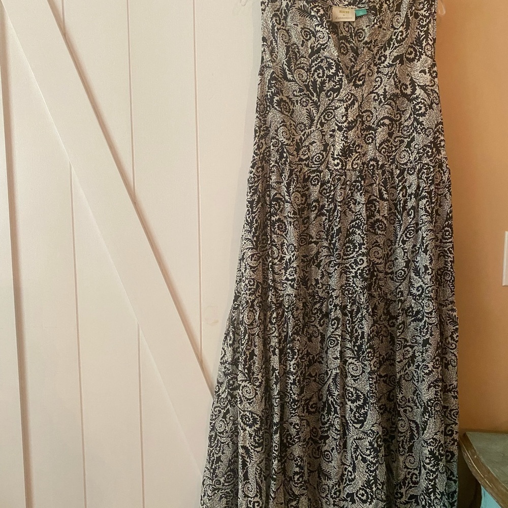Anthropologie Maeve Tiered Dress